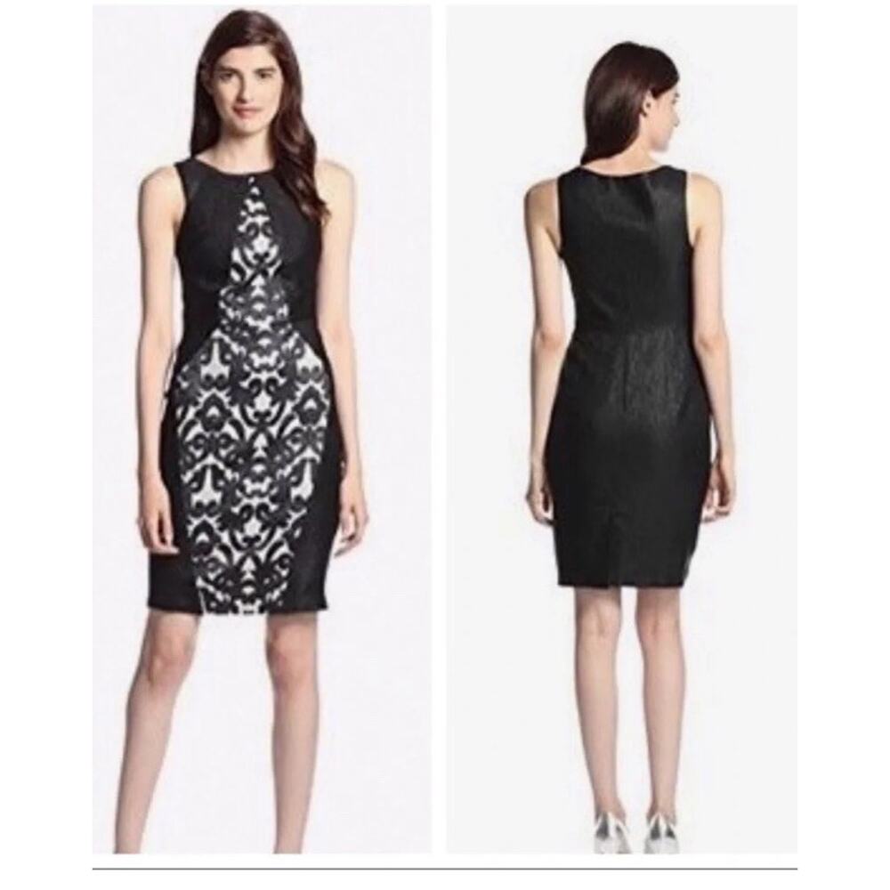 NWT Eva Franco Anthropologie Matrix Dress in Iron Maiden Size 2 Metallic D23